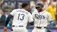 Mullins, Aranda and Caminero homer to lead Rays over Cubs in return to Tropicana Field