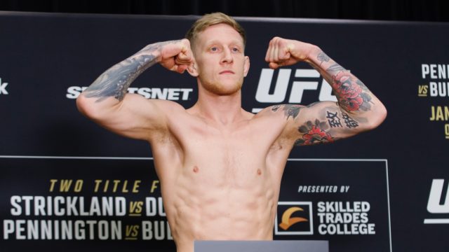 Sam-Patterson-of-Great-Britain-weighs-in-ahead-of-his-a-UFC-welterweight
