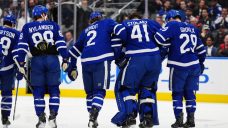 Maple Leafs lose Stolarz, Carlo, Joshua to injury vs. Capitals