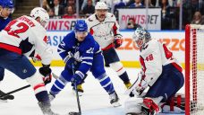 Logan Thompson backstops Capitals to shutout victory over Maple Leafs